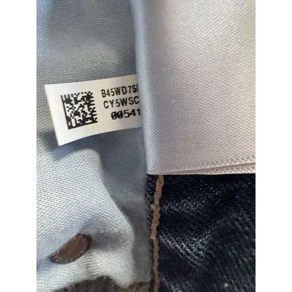 American Eagle Super High Rise Straight Women's Sz 6 Denim Jeans - Picture 8 of 12